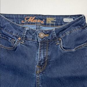 MAVI ALEXA Womens 24 Mid Rise Skinny Blue Jeans